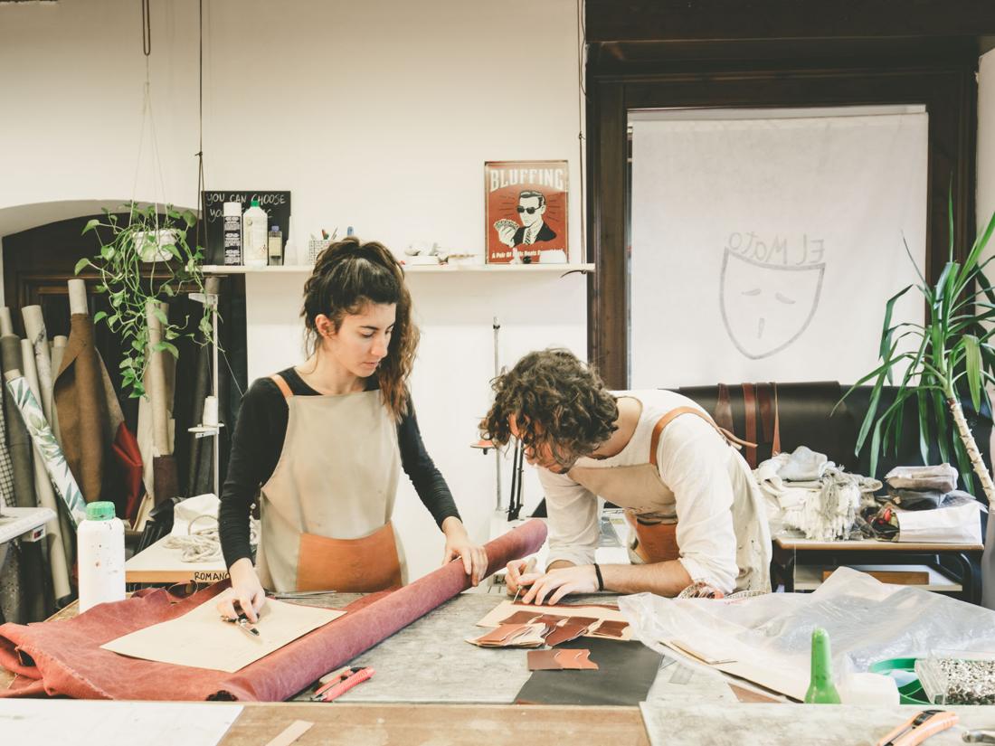 Marta e Tommaso al banco